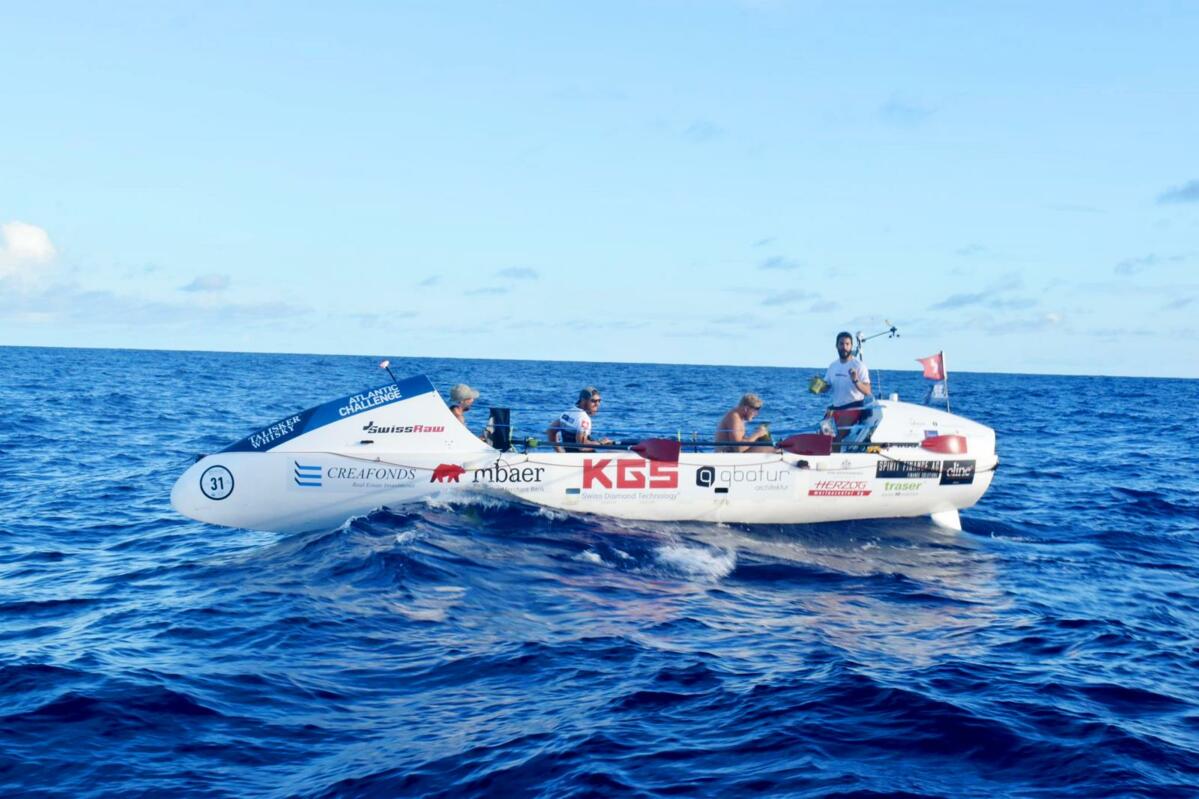 "Swiss Raw" mitten auf dem Atlantik